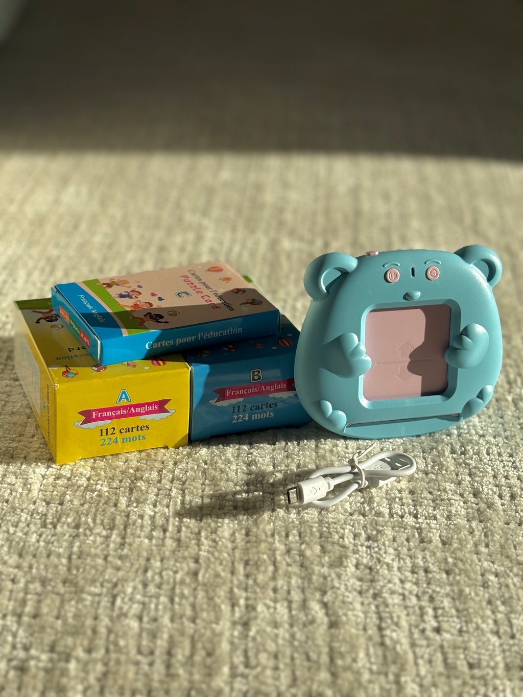 Flashcards parlantes - Français & Anglais